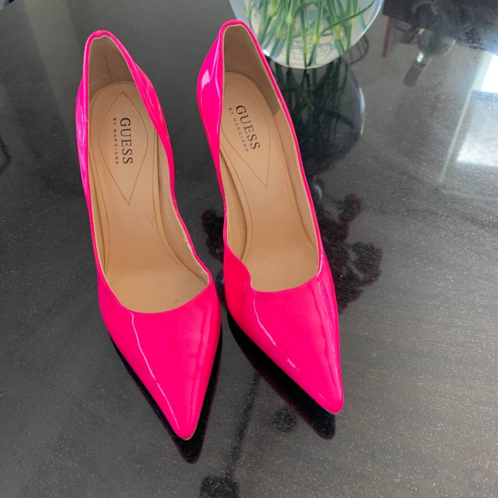 Hot Pink Guess by Marciano pumps. Size 9